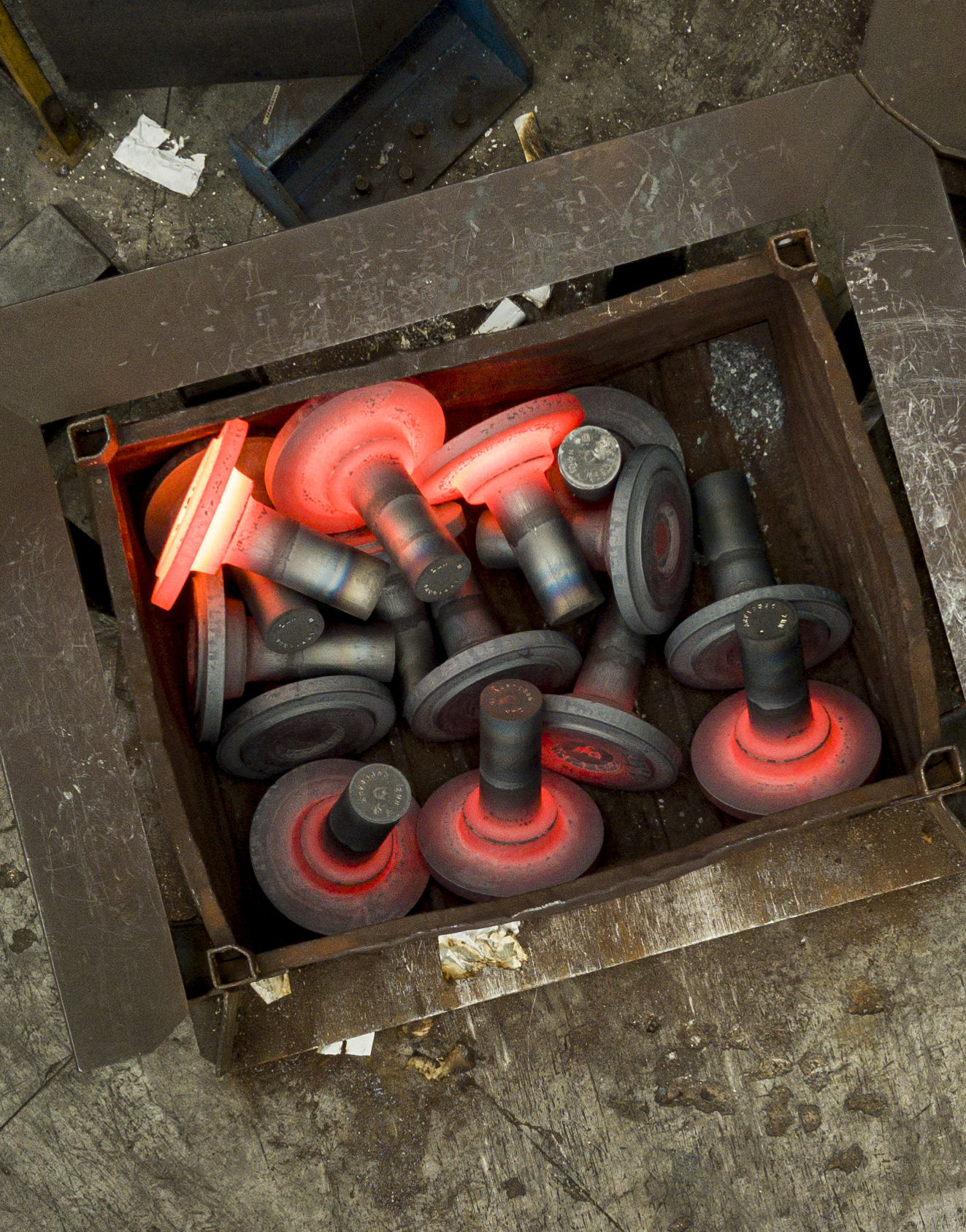 Die-forged and ELECTRICAL UPSETTED PARTS